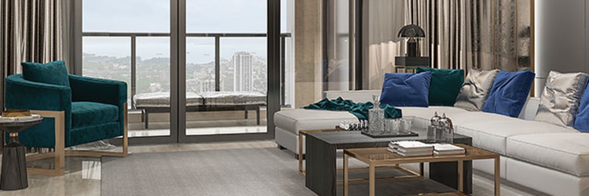 Lodha Giardino living room