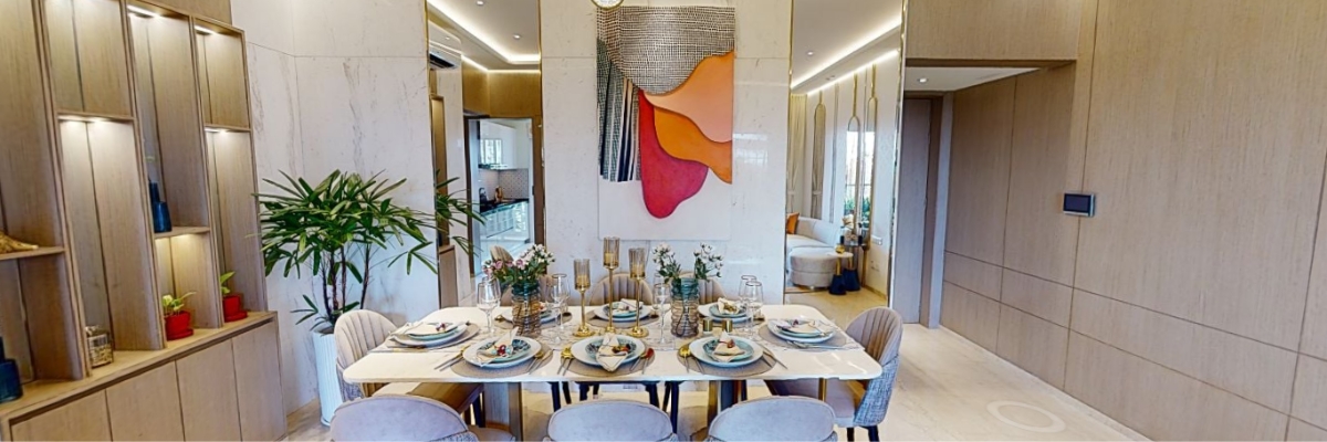 Lodha Giardino dinning area