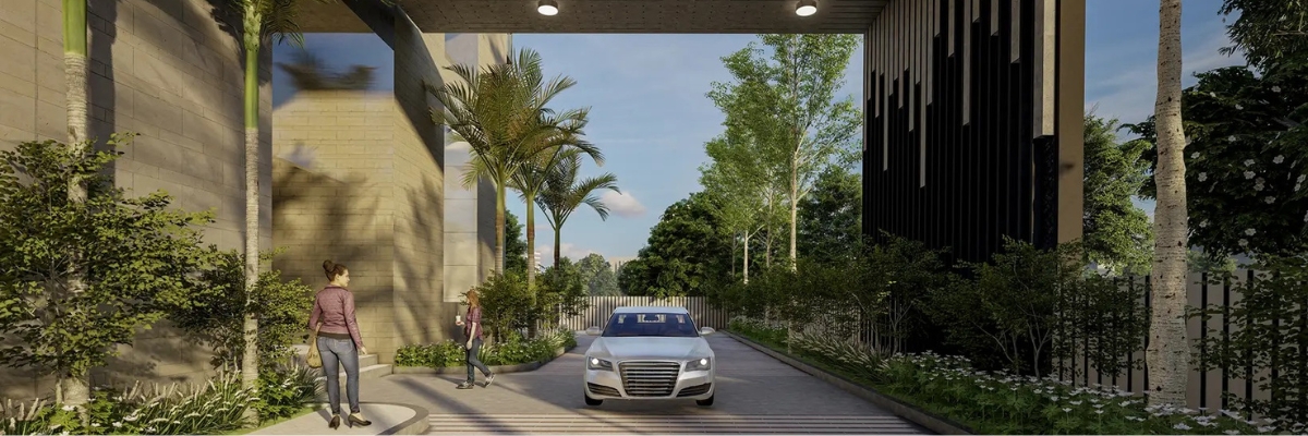 Kohinoor business tower enterance