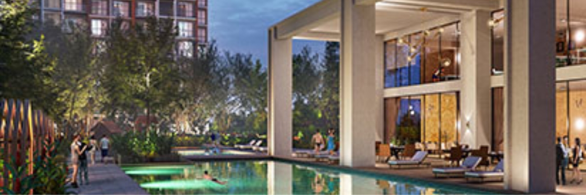 Lodha Giardino swimming pool